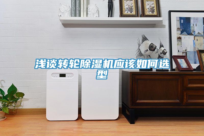 淺談轉(zhuǎn)輪除濕機(jī)應(yīng)該如何選型
