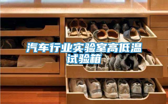 汽車行業(yè)實驗室高低溫試驗箱