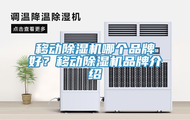 移動除濕機(jī)哪個品牌好？移動除濕機(jī)品牌介紹