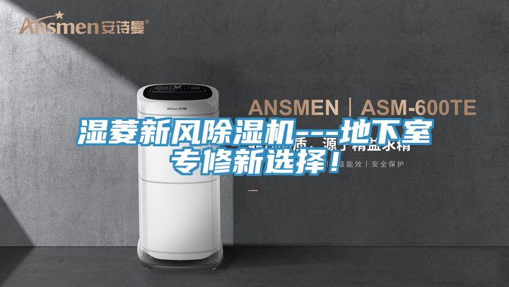 濕菱新風(fēng)除濕機---地下室專修新選擇！