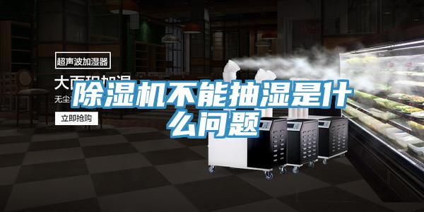 除濕機(jī)不能抽濕是什么問(wèn)題