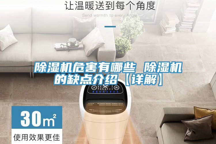 除濕機危害有哪些 除濕機的缺點介紹【詳解】