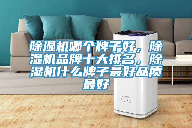 除濕機哪個牌子好，除濕機品牌十大排名，除濕機什么牌子最好品質最好