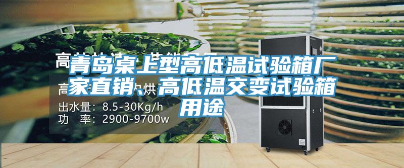 青島桌上型高低溫試驗(yàn)箱廠家直銷、高低溫交變試驗(yàn)箱用途