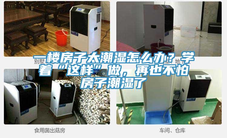 一樓房子太潮濕怎么辦？學(xué)著“這樣”做，再也不怕房子潮濕了