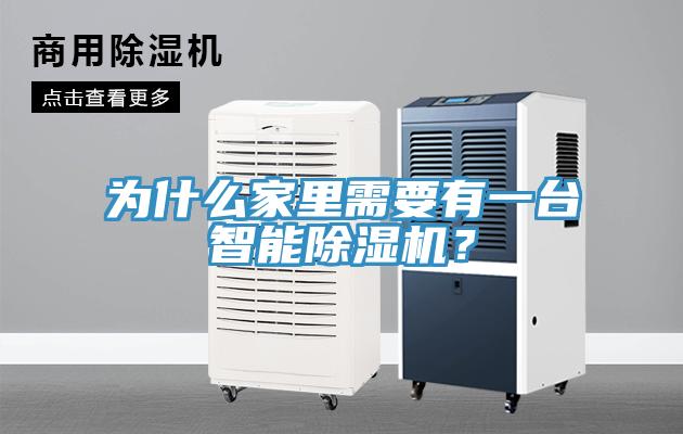 為什么家里需要有一臺智能除濕機(jī)？