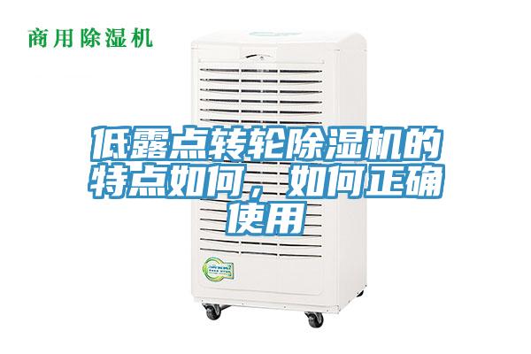 低露點(diǎn)轉(zhuǎn)輪除濕機(jī)的特點(diǎn)如何，如何正確使用