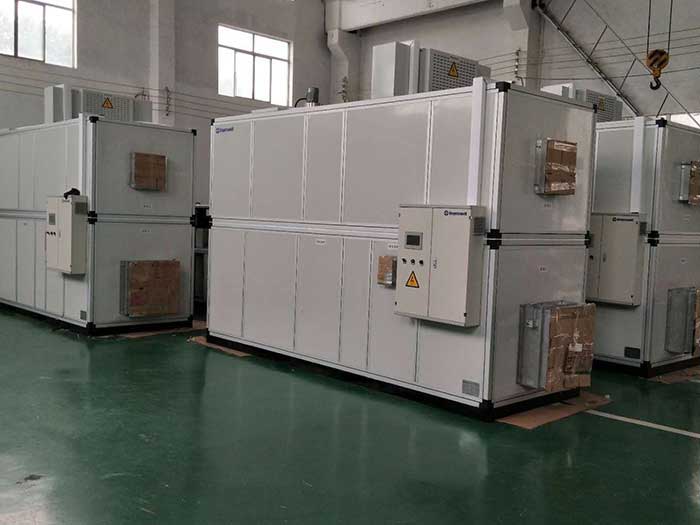 濟南銘威化工鋰電池鈷酸鋰零下40℃露點，三臺全新風(fēng)轉(zhuǎn)輪除濕機組